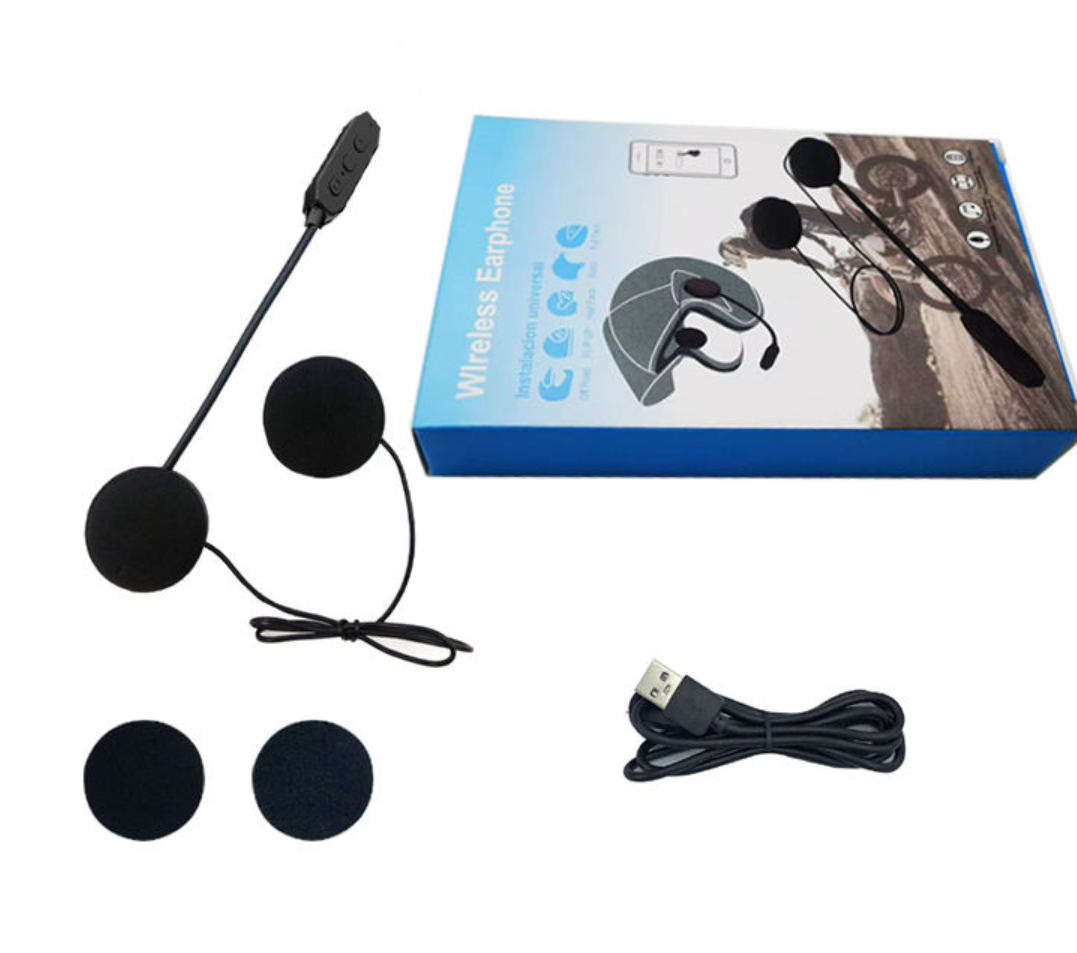 Helmet Wireless Bluetooth Earphone